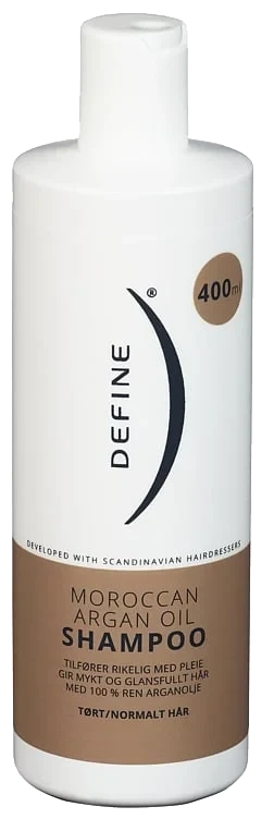 Define Moroccan Argan Oil Shampoo 400ml