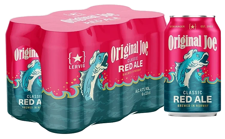 Hoppy Joe Red Ale 4,7% 0,33lx6 boks