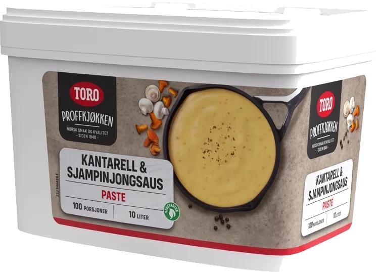 Toro Kantarell Sjampinjongsaus Paste 1,2kg