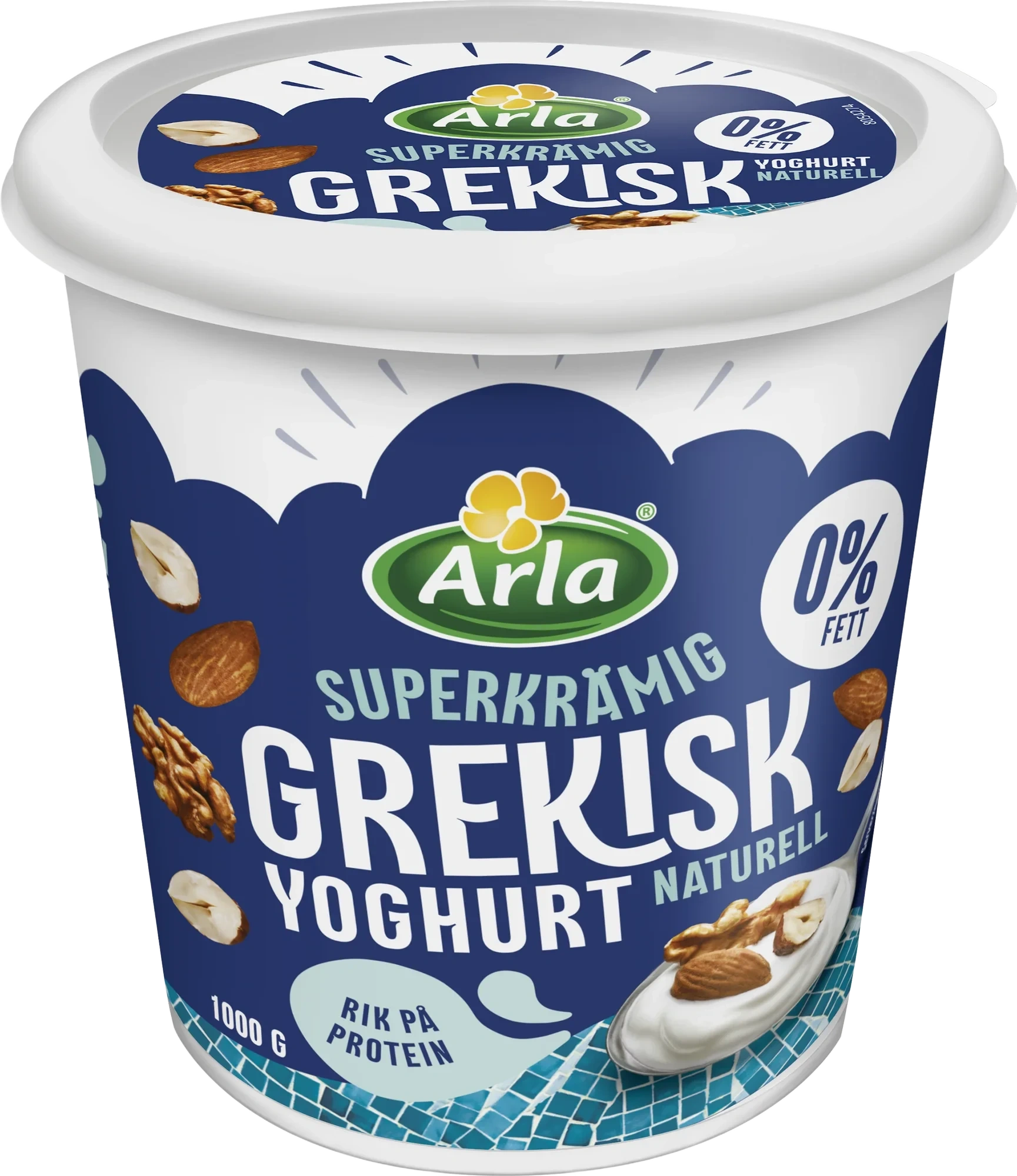 Grekisk yoghurt naturell 0%