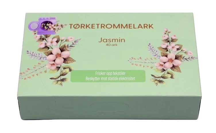 Tørketrommelark Jasmin 40stk