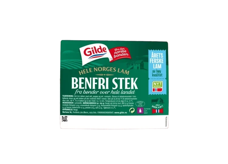 Lammestek u/Ben Surret Ca1,3kg Gilde