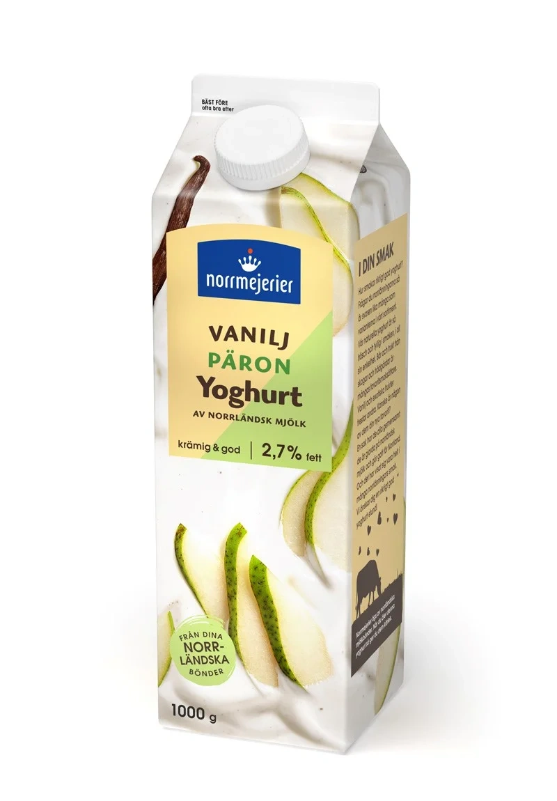 Vaniljyoghurt 2.7% Päron