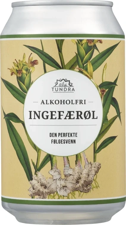 Tundra - Alkoholfri Ingefærøl 0,33lbx