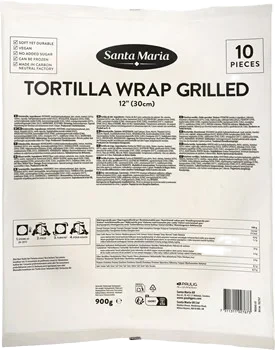 Tortilla Wrap Grilled 12'' (30cm)