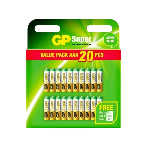 Value Pack - Batterier 20 x AAA