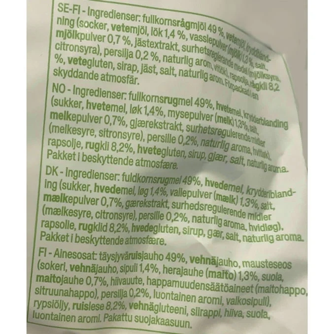Wasa Crunchy Bites Sour Cream & Onion