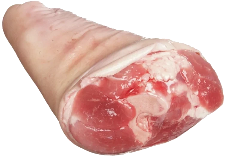 Svin skinkeknoke salt snittet  ca10kg  kg