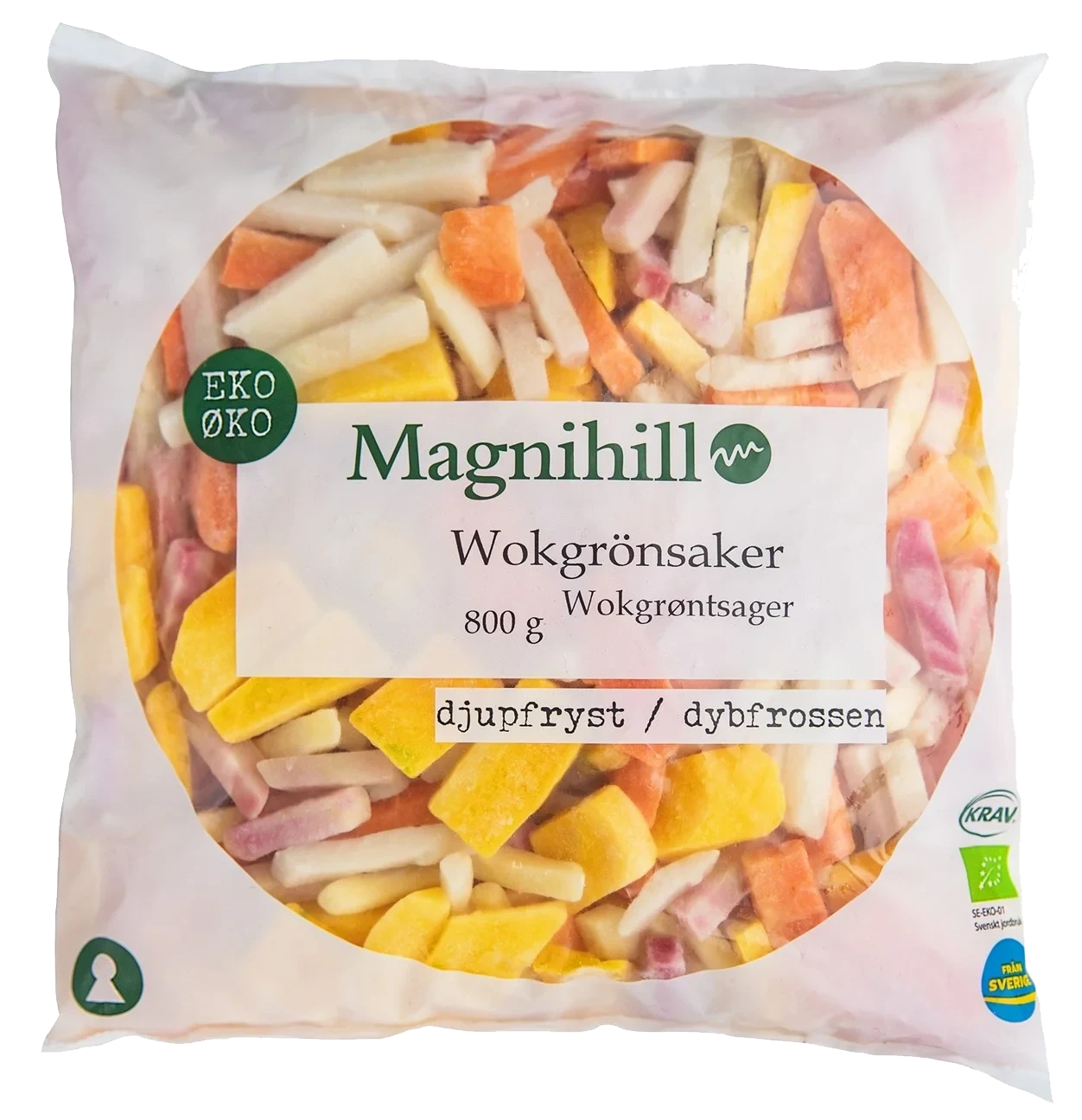 Wokgrönsaker svenska KRAV