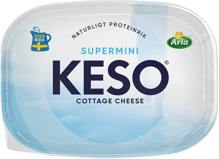 Cottage cheese supermini 0.2%
