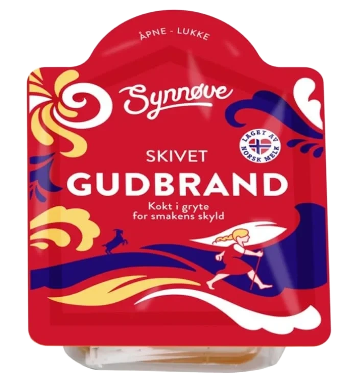 Gudbrand Brunost Skivet 150g Synnøve