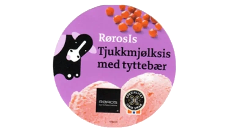 Tjukkmjølkis Tyttebær 0,5l Galåvold