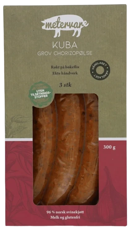 Kuba - Halvspeket Chorizo