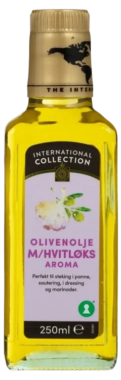 Olivenolje Hvitløk 250ml International Collection