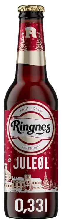 Ringnes Juleøl 0,33l flaske