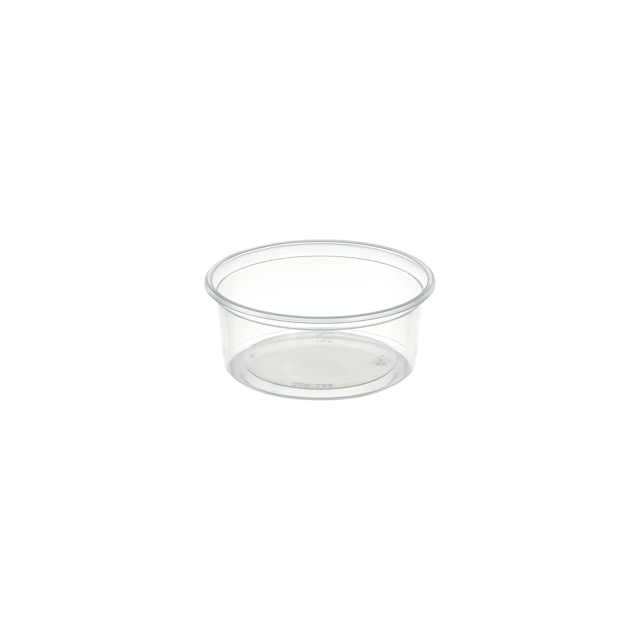 Delipack rund Transparent