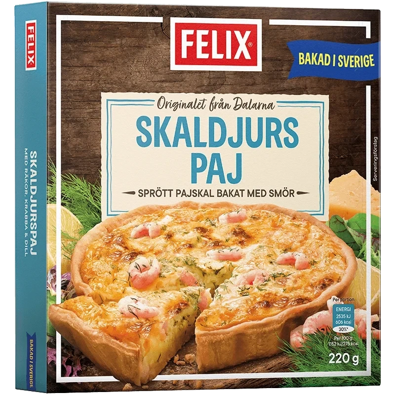 Skaldjurspaj