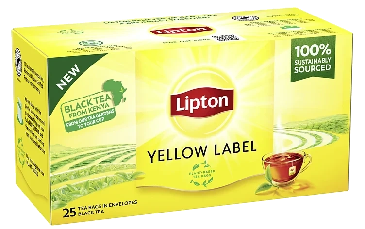 Lipton yellow label te 25poser