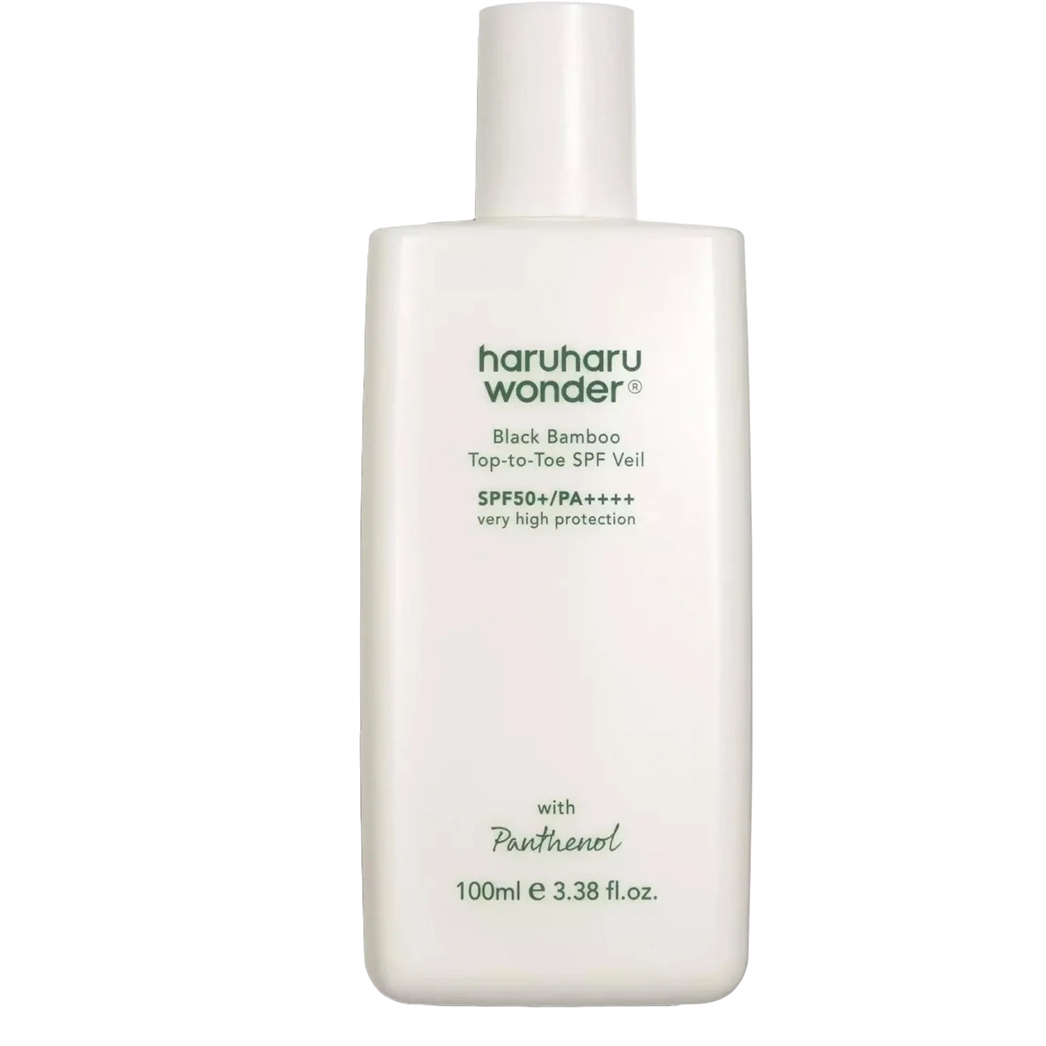 haruharu wonder Black Bamboo Top-to-Toe SPF Veil SPF50+ PA++++
