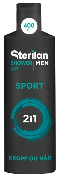 Sterilan Men Sport Dusj 400ml