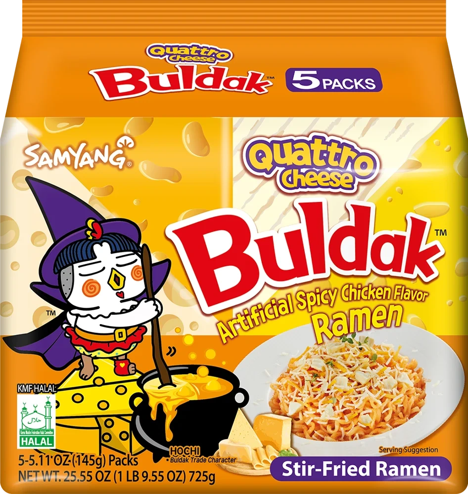 Samyang Buldak Quattro Cheese 725g
