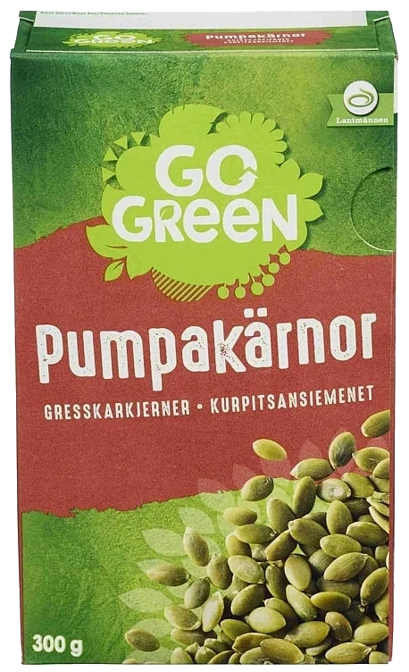 Gresskarkjerner   300g
