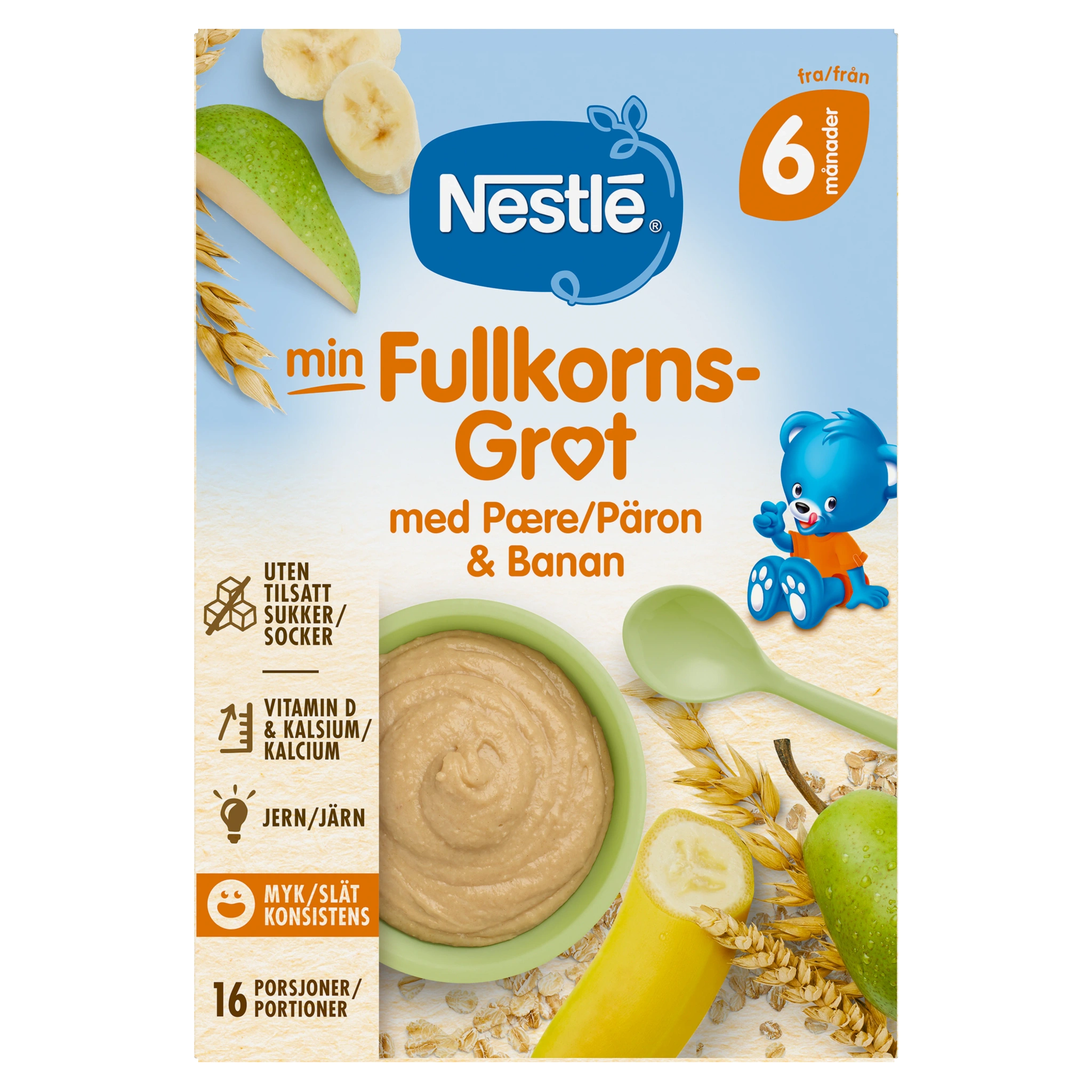 Min Fullkornsgröt med Päron/Banan