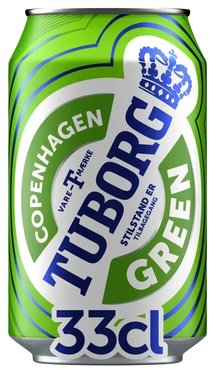 Tuborg Grønn 0,33l boks