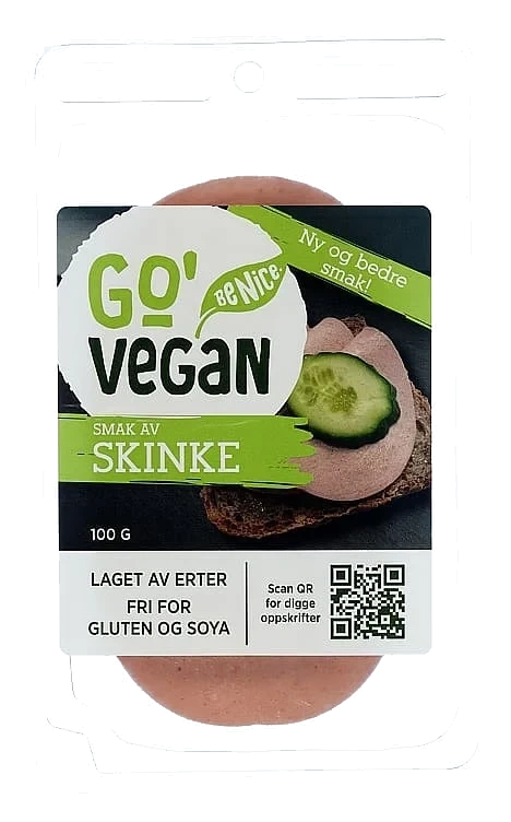 Go'vegan smak av skinke  100g