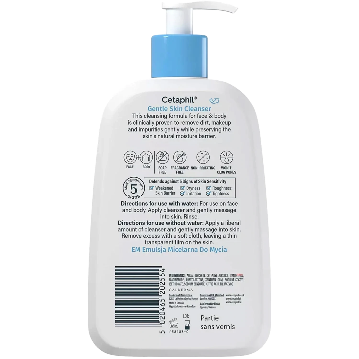 Cetaphil Gentle Skin Cleanser