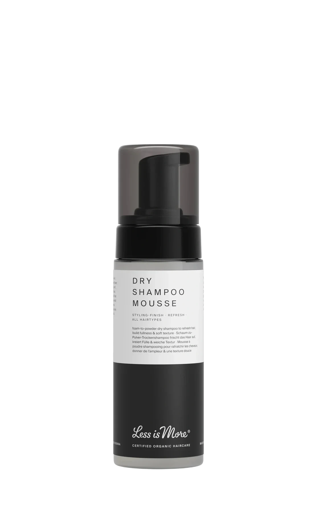 Less Is More Organic Dry Shampoo Mousse 150 ml
