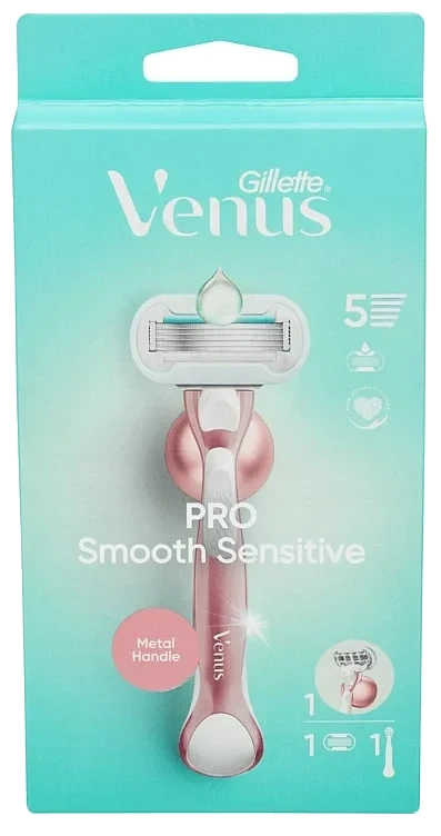 Barberhøvel venus pro smooth sensitive  1stk