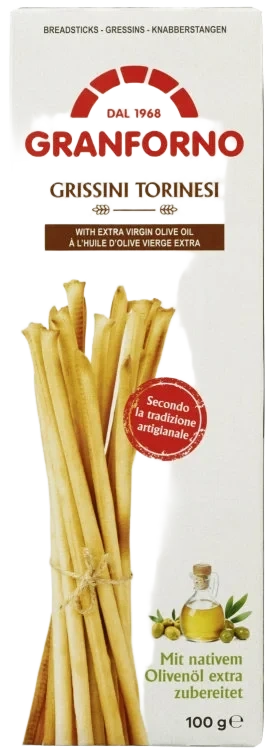 Grissini Torinesi 100g Granforno