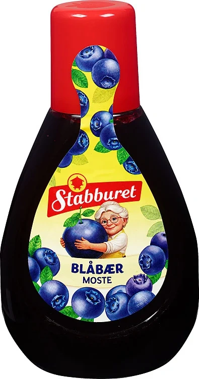 Stabburet blåbærsyltetøy fl  410g