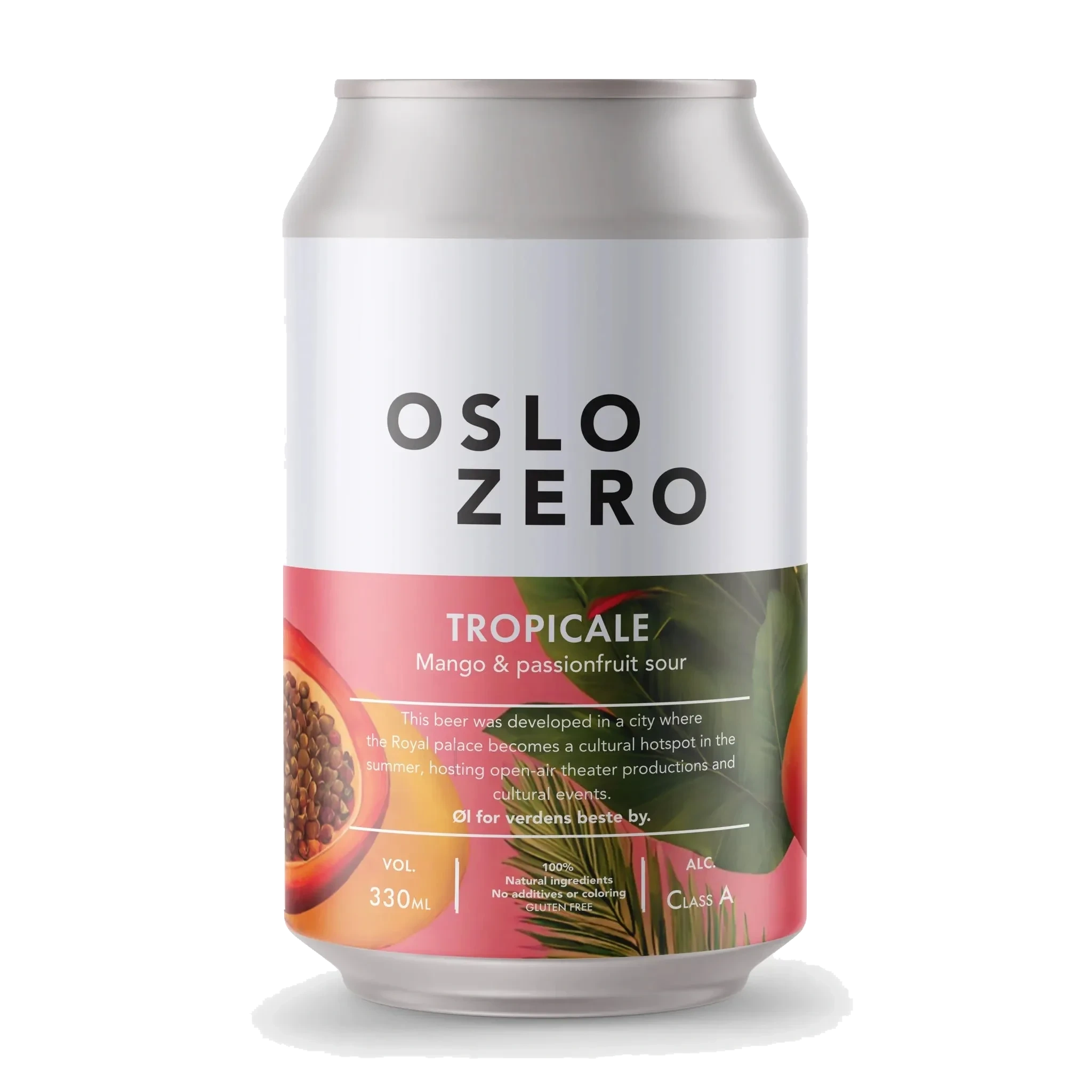 OSLO ZERO  Tropicale Mango & Passionfruit Sour Ale Zero 33 cl