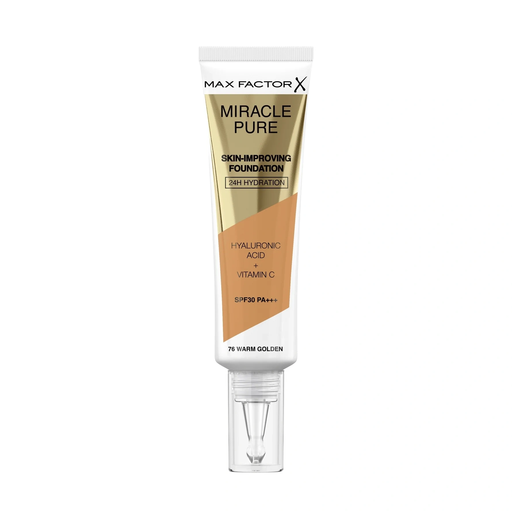Max Factor Miracle Pure Skin-Improving Foundation 76 Warm Golden