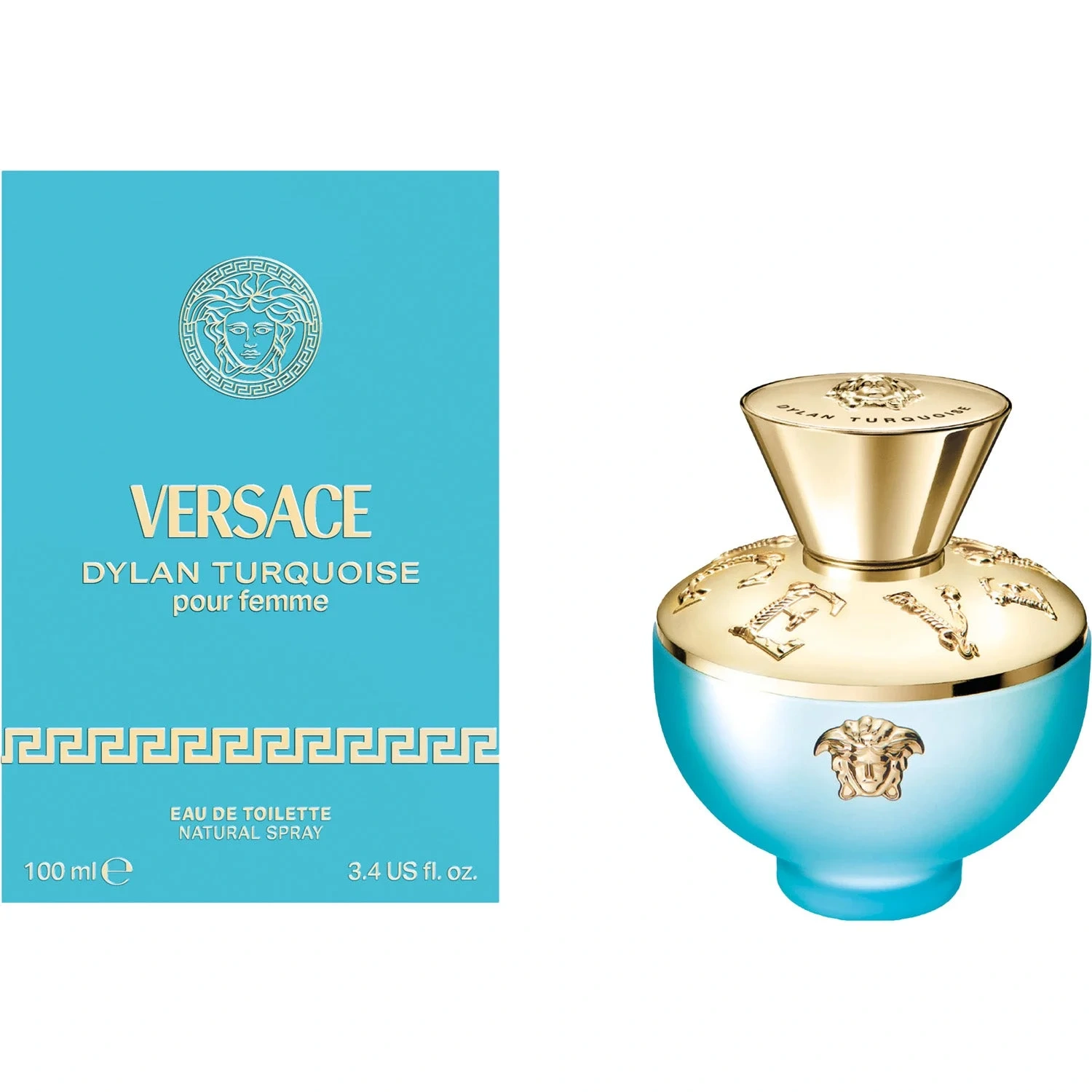 Versace Dylan Turquoise Pour Femme Eau de Toilette 100 ml