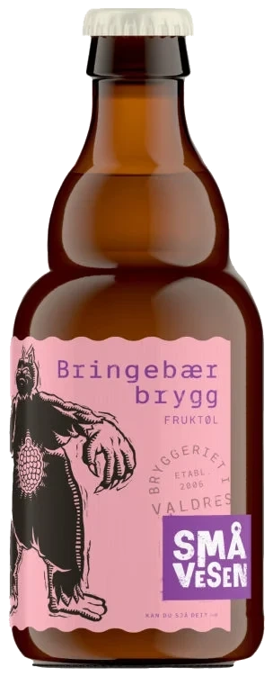 Bringebærbrygg 0,33l Små Vesen