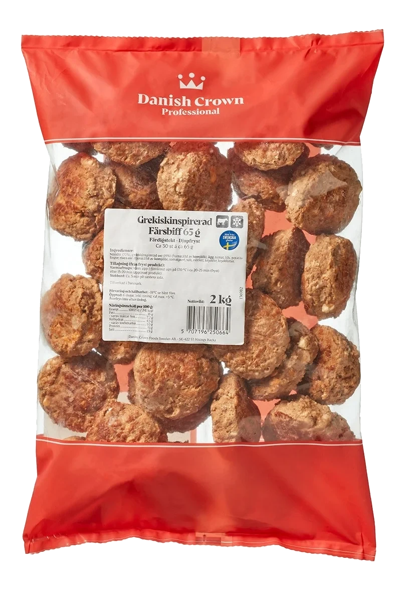 Grekiskinspirerad Färsbiff 65g SE