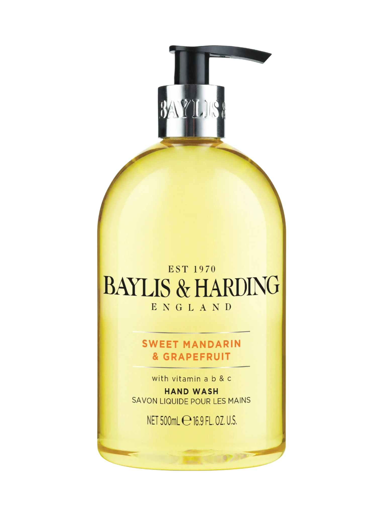 Baylis & Harding Signature Sweet Mandarin & Grapefruit Hand Wash, 500 ml
