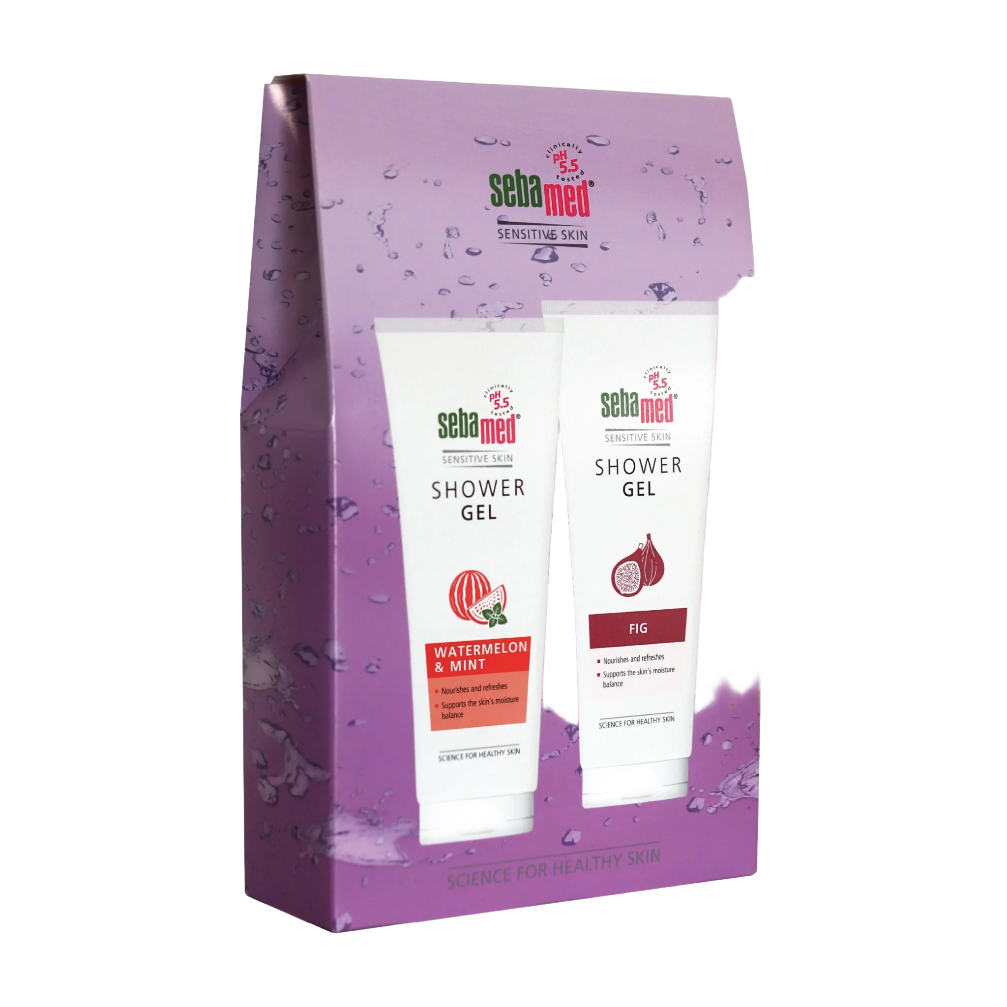 SebaMed Shower Gel Gift Set, 2 x 250 ml
