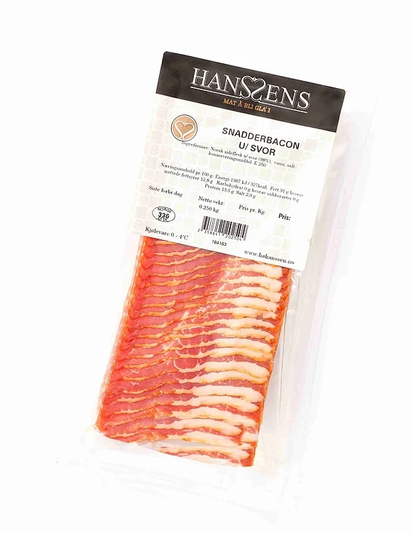 Snadderbacon Sk Ca.300g Hanssens