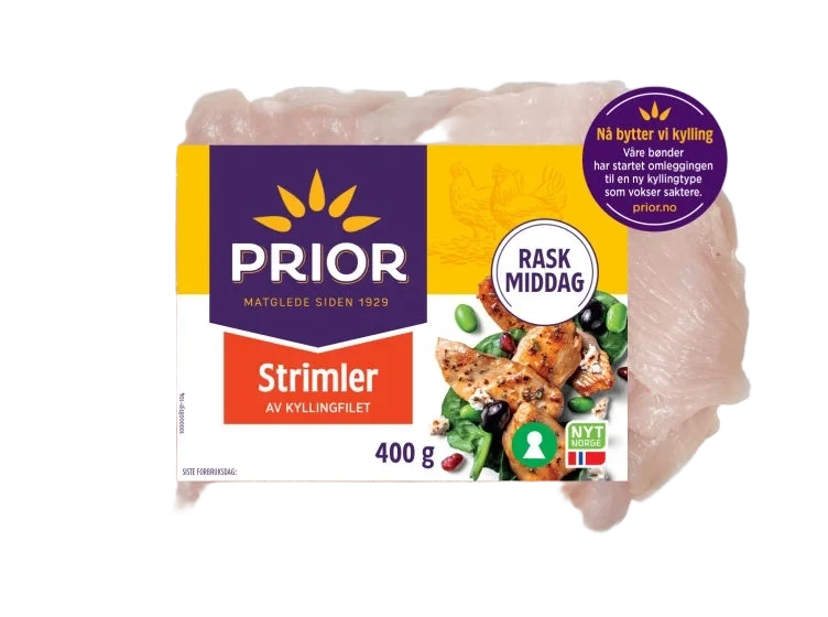 Kyllingfilet Strimler 400g Favorittkylling
