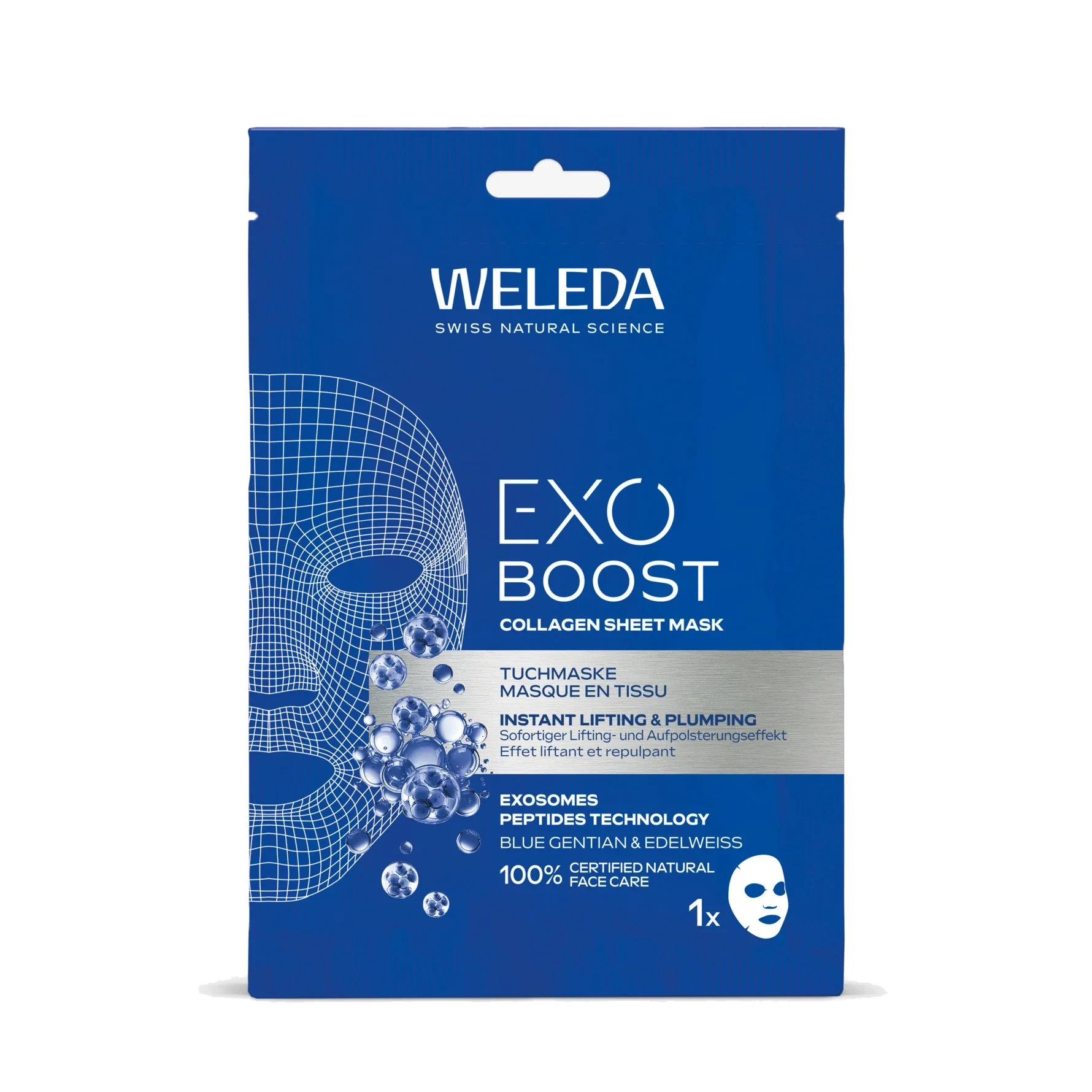 Weleda Exo Boost Collagen Sheet Mask 20 ml