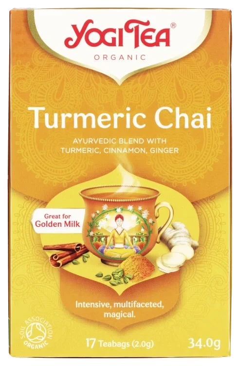 Yogi Te Turmeric Chai Økologisk 17pos