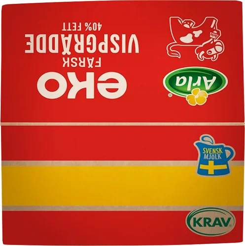 Eko färsk vispgrädde 40%