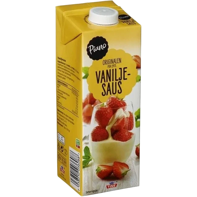 Piano Vaniljesaus 1l