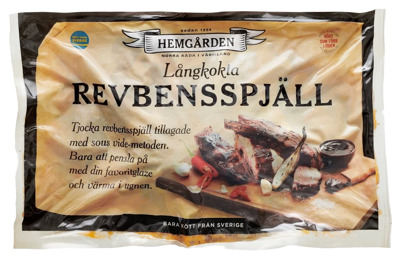 Revbenspjäll långkokta