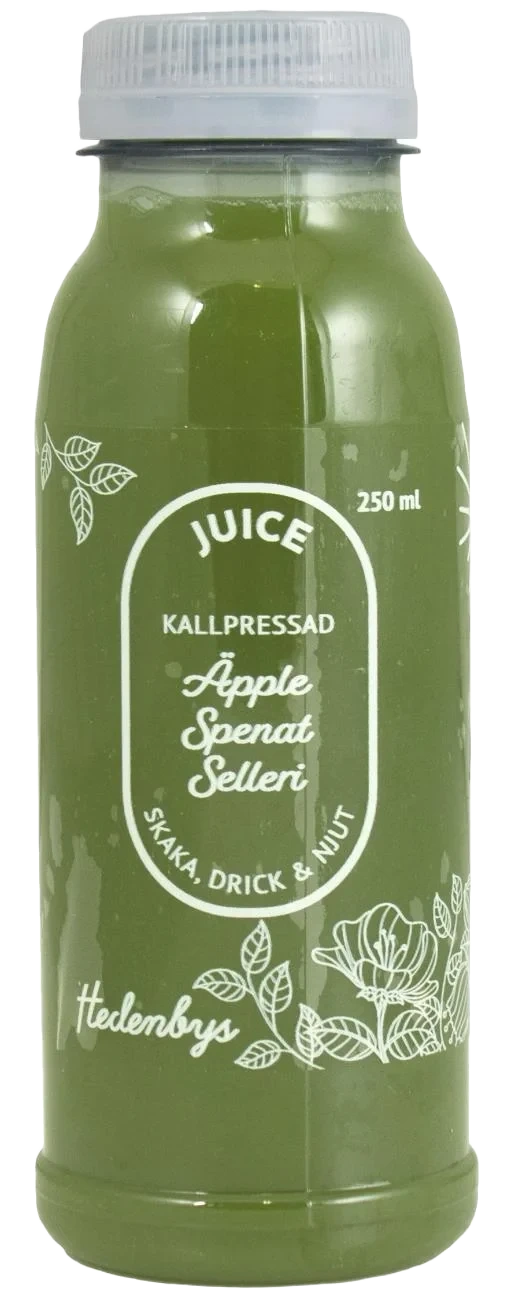 Äpple spenat selleri juice