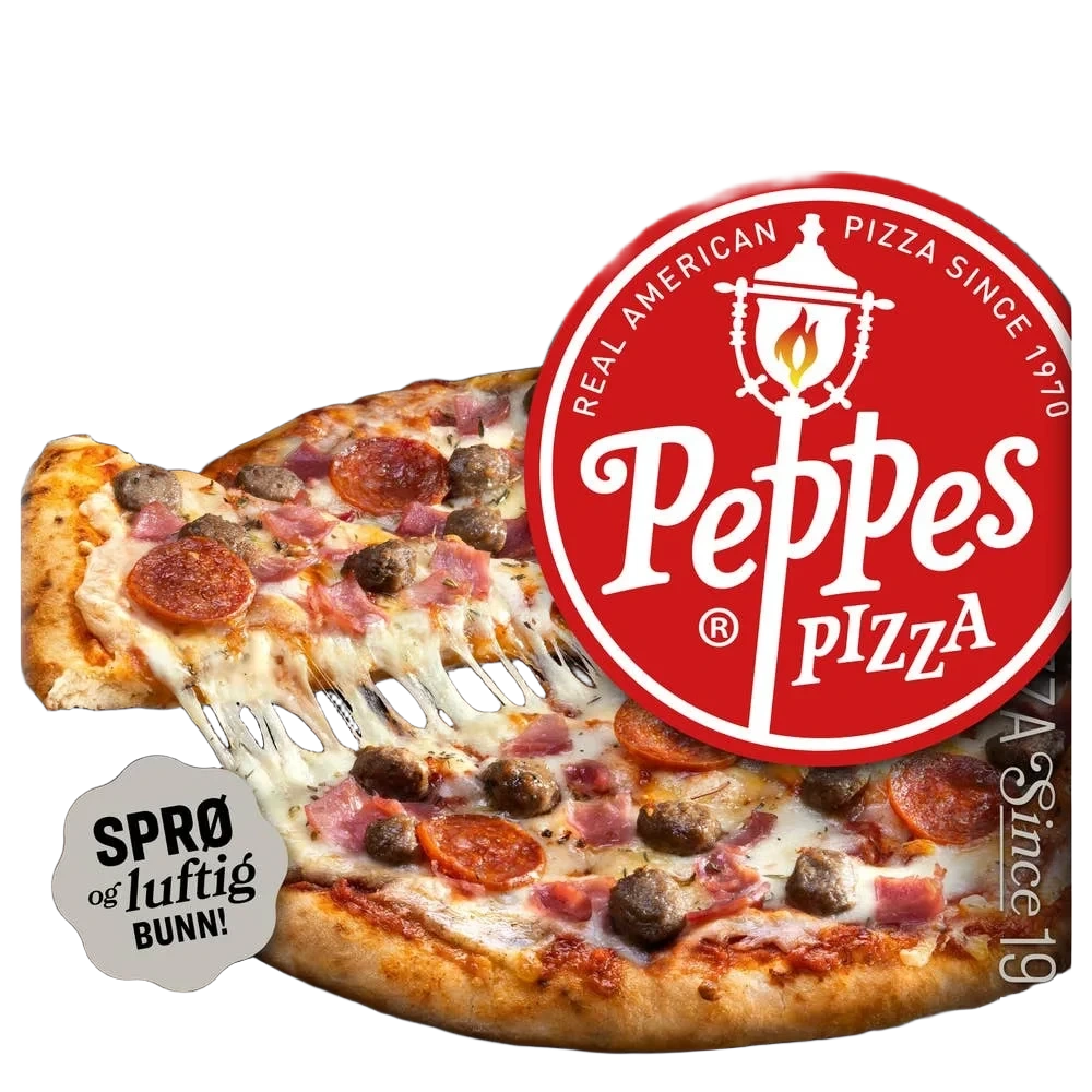Triple Meat Skinke, pepperoni & kjøttboller, 570 g